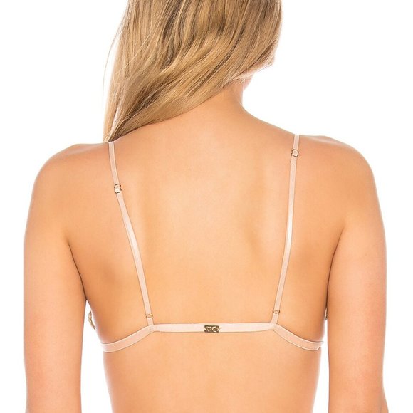 NWT For Love and Lemons Vanessa bralette nude size S - Picture 6 of 6